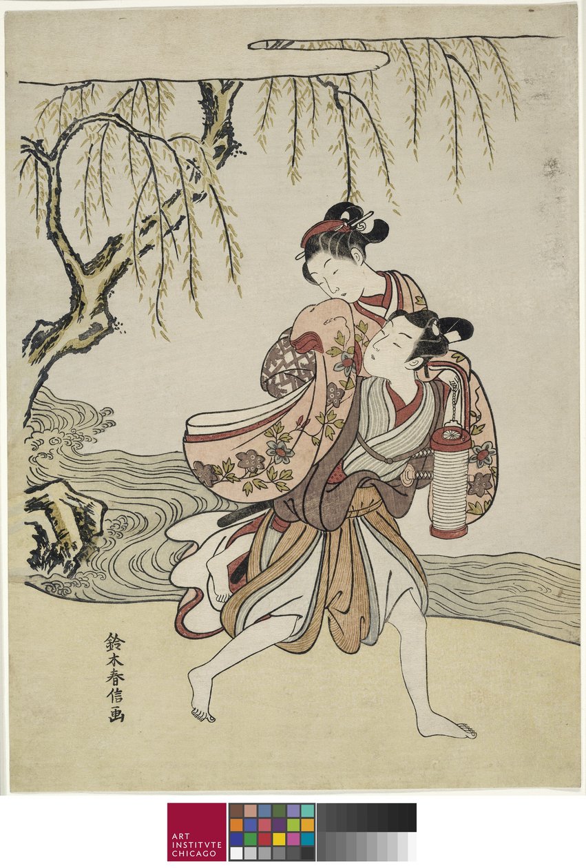 kaçış by Suzuki Harunobu