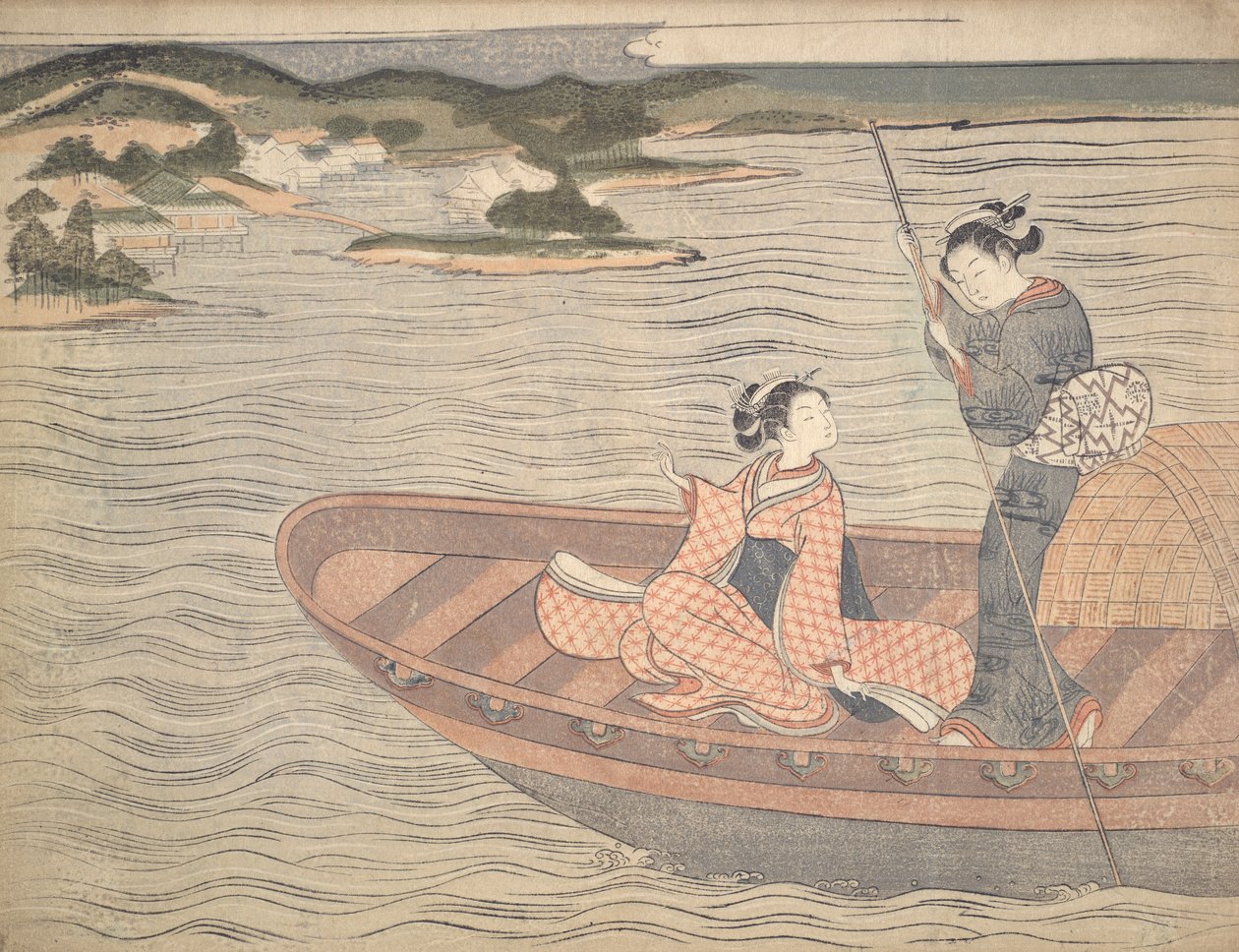 Feribot by Suzuki Harunobu