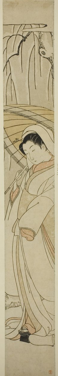 Balıkçıl Kızı by Suzuki Harunobu