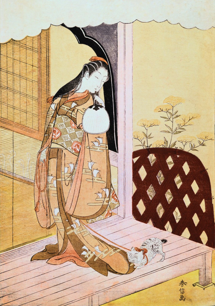 Prenses Nyosan, 1765 by Suzuki Harunobu