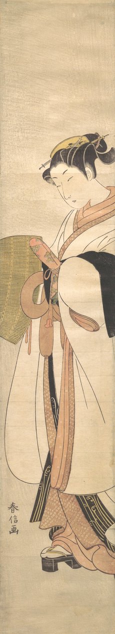 Genç Mor, muhtemelen 1770., muhtemelen 1770. by Suzuki Harunobu