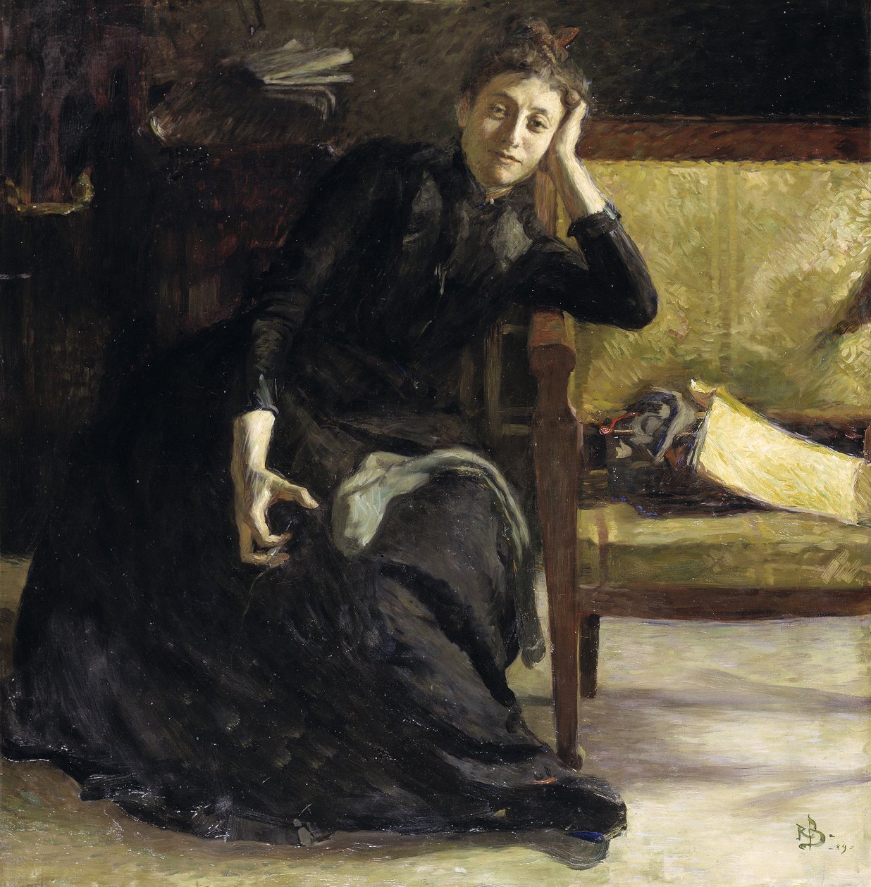 İsveçli ressam Eva Bonnier