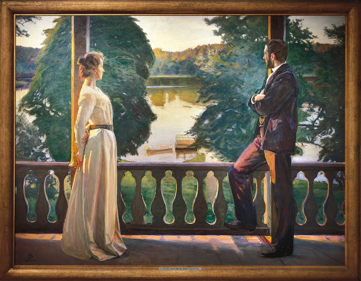 İsveç, Goteborg, İskandinav Yaz Akşamı by Sven Richard Bergh