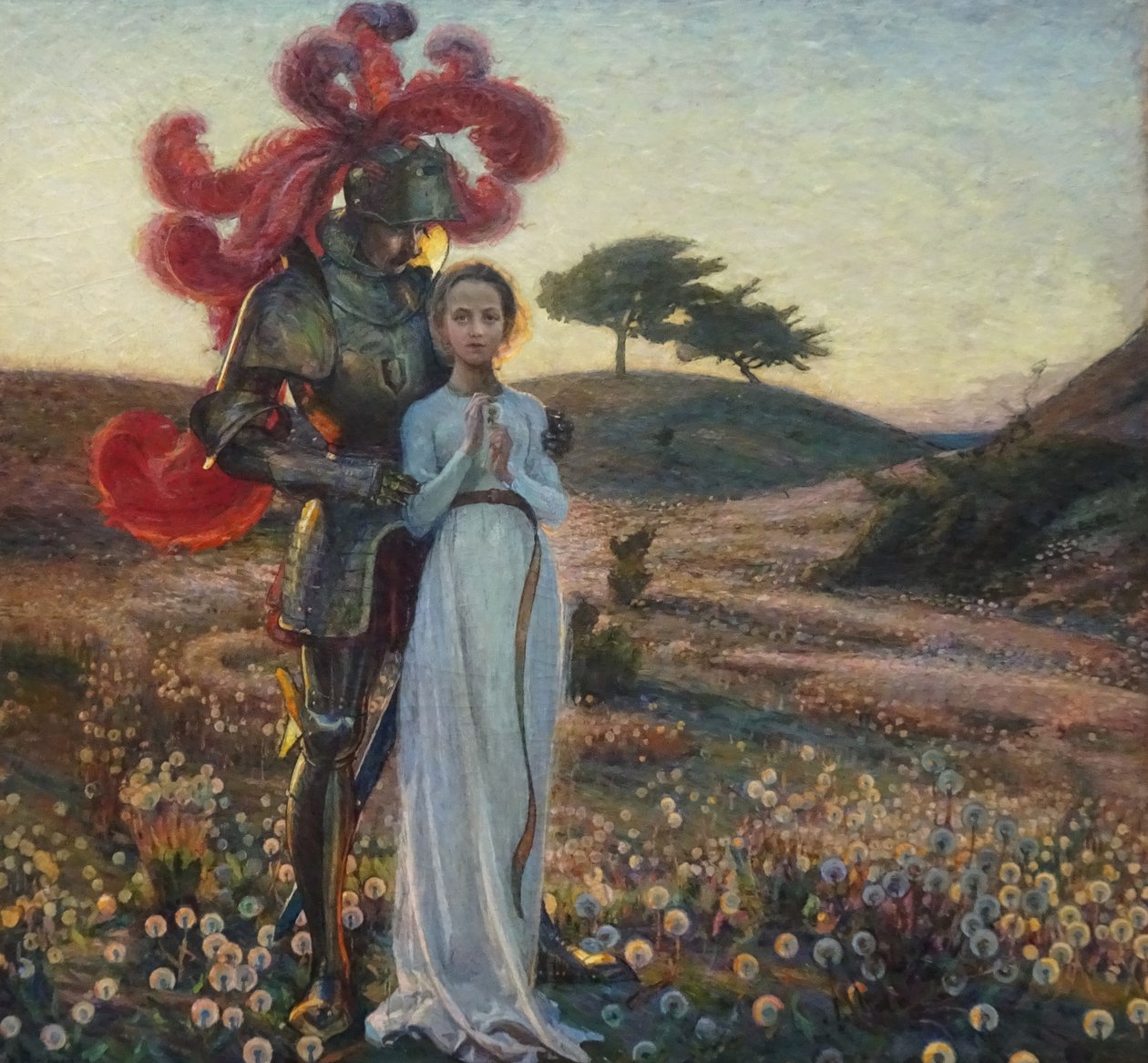 Şövalye ve Bakire by Sven Richard Bergh