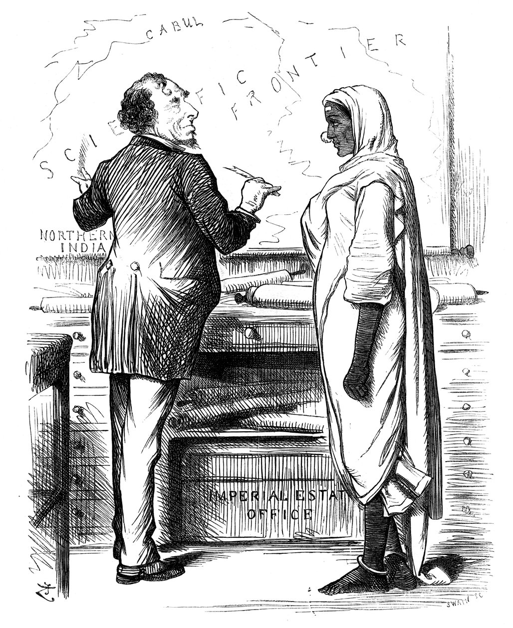 Kim Ödeyecek, 1878. by Swain