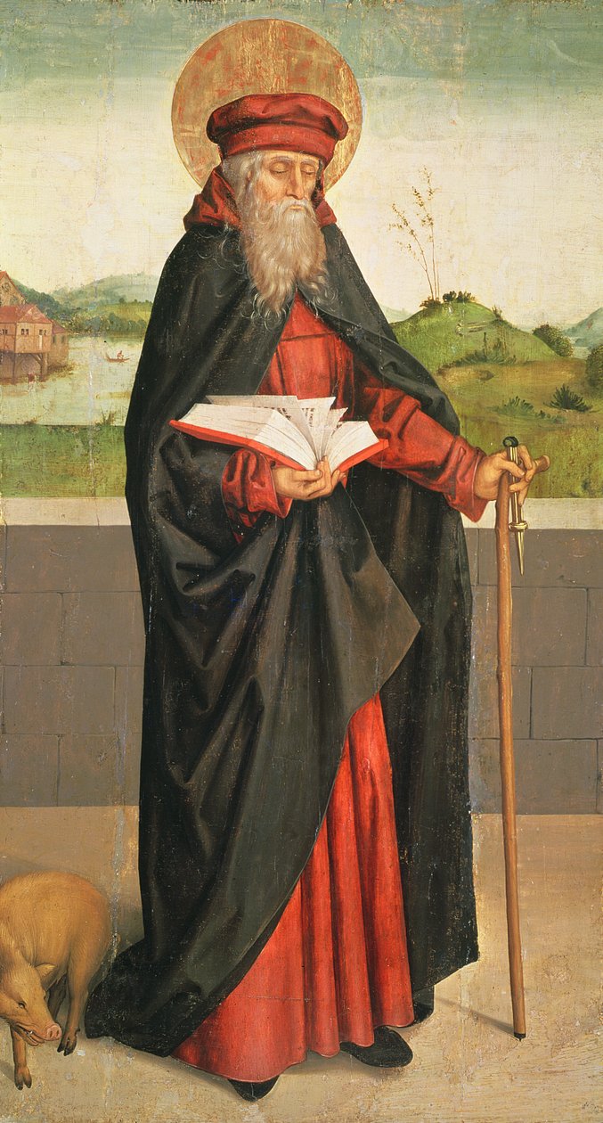 Aziz Anthony Münzevi, 1493 by Swiss School