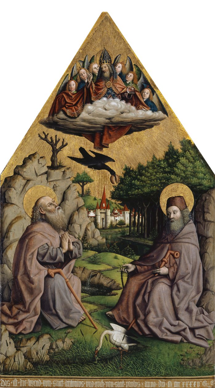 Saint Anthony ve Saint Paul the Hermit