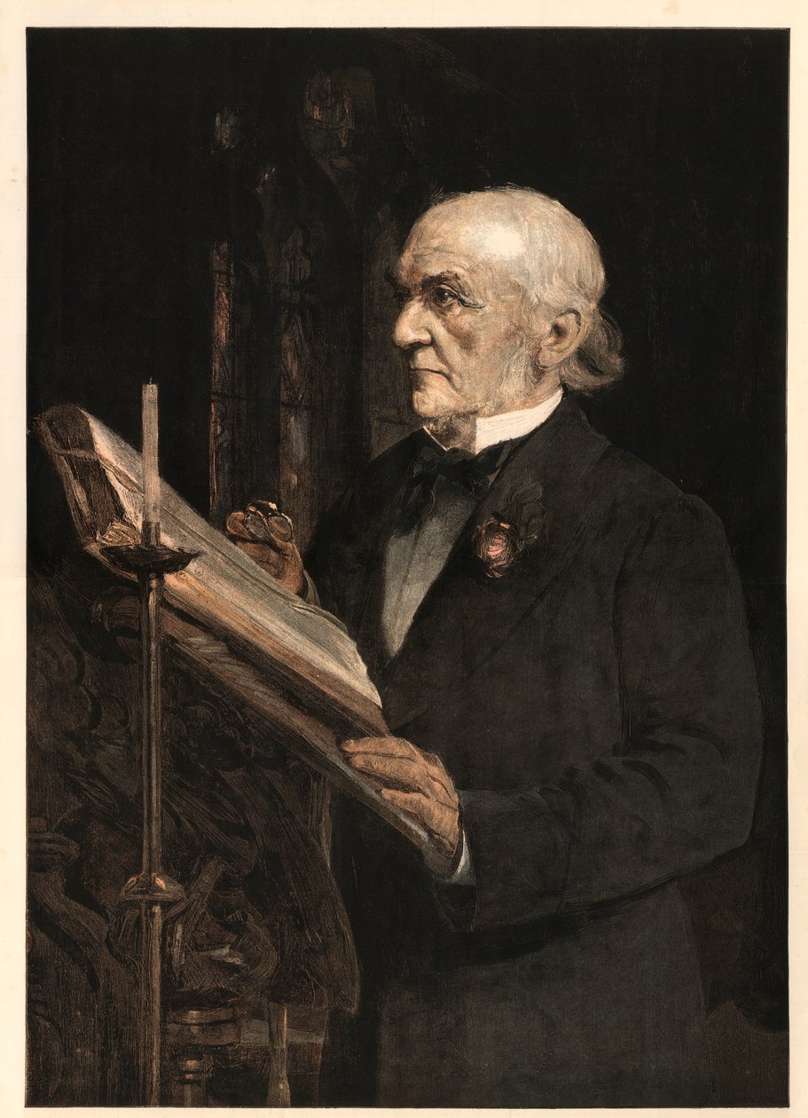 William Ewart Gladstone (1809-1898) Hawarden Kilisesi