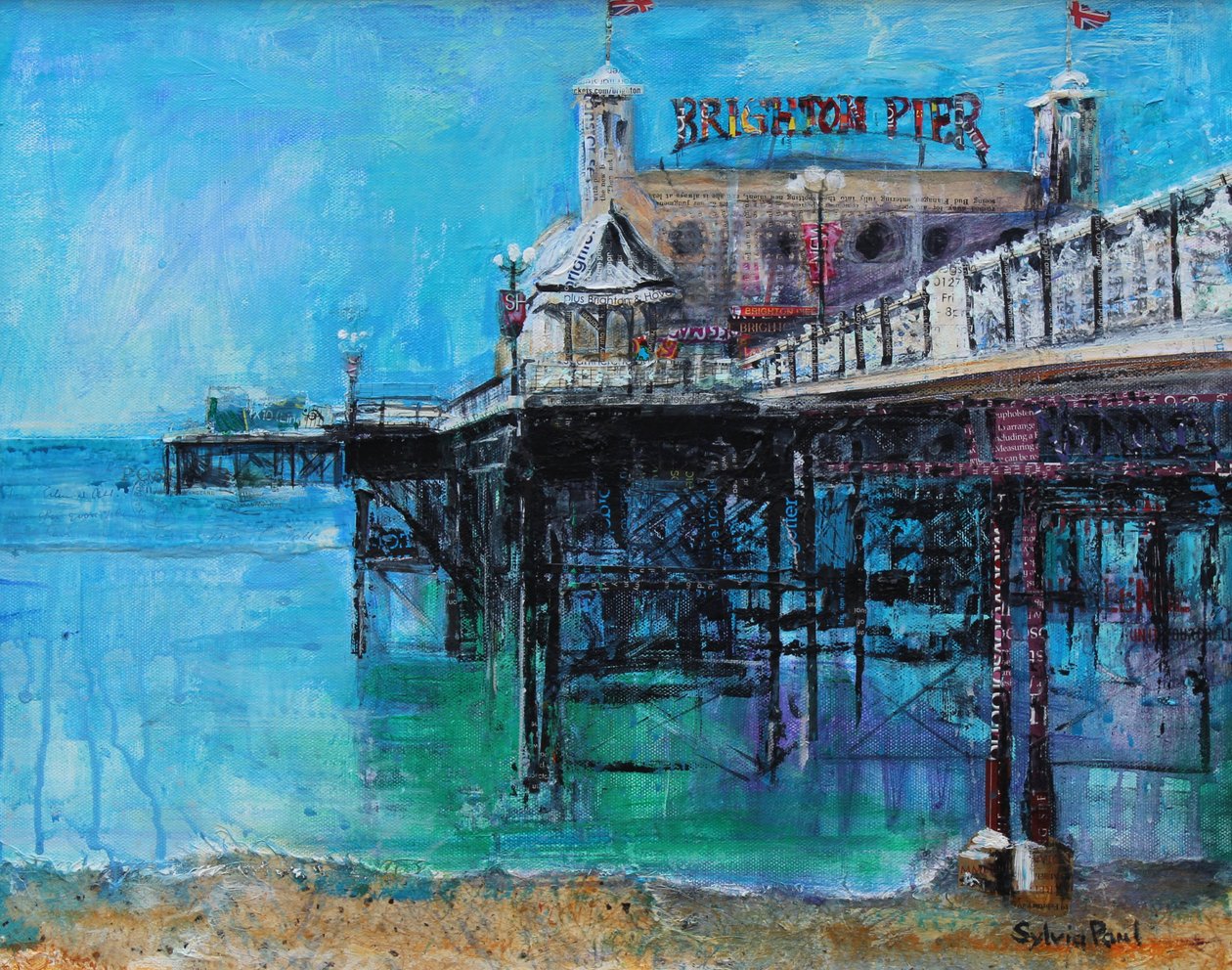 Brighton İskelesi by Sylvia Paul