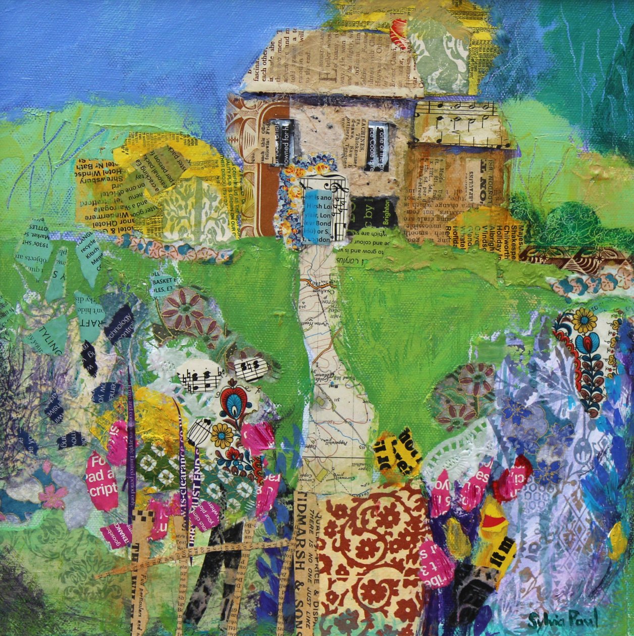 Bahçe yolu by Sylvia Paul