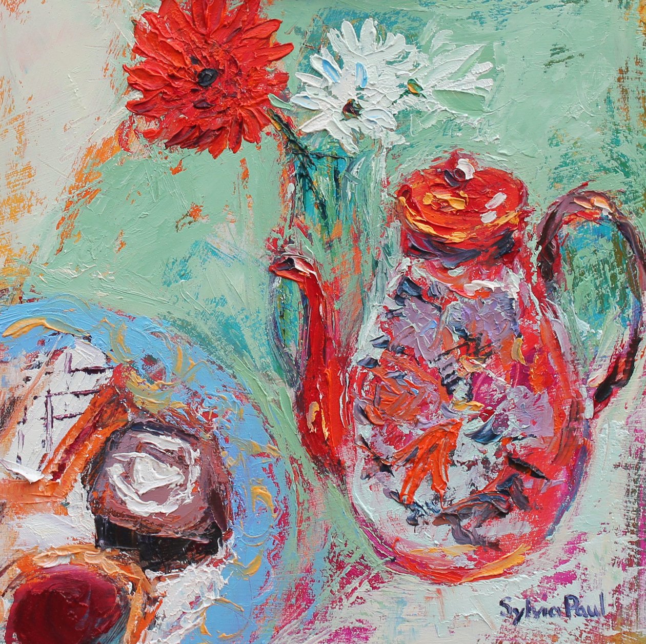 Çay zamanı by Sylvia Paul