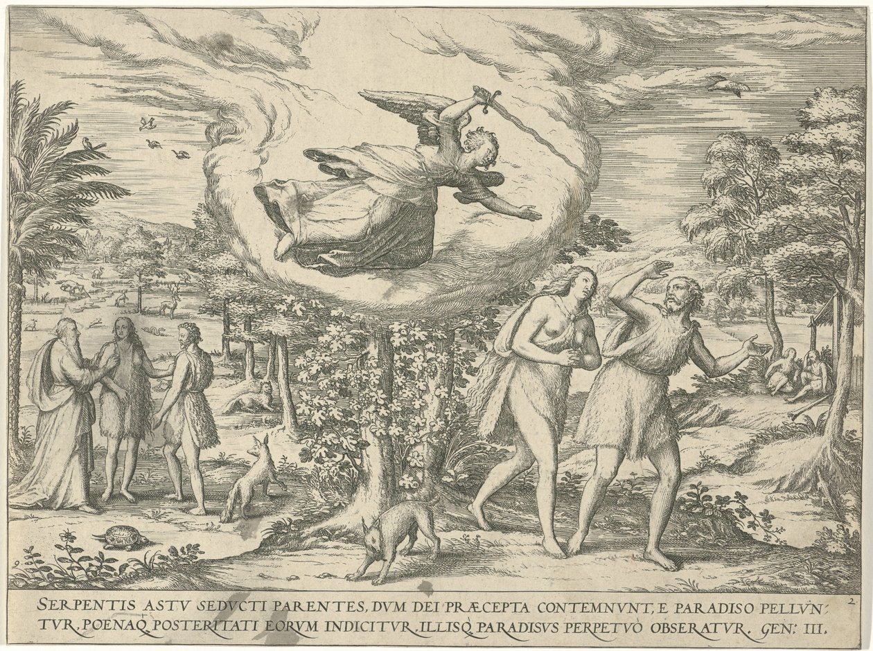 Cennetten kovulma by Symon Novelanus (attributed to)