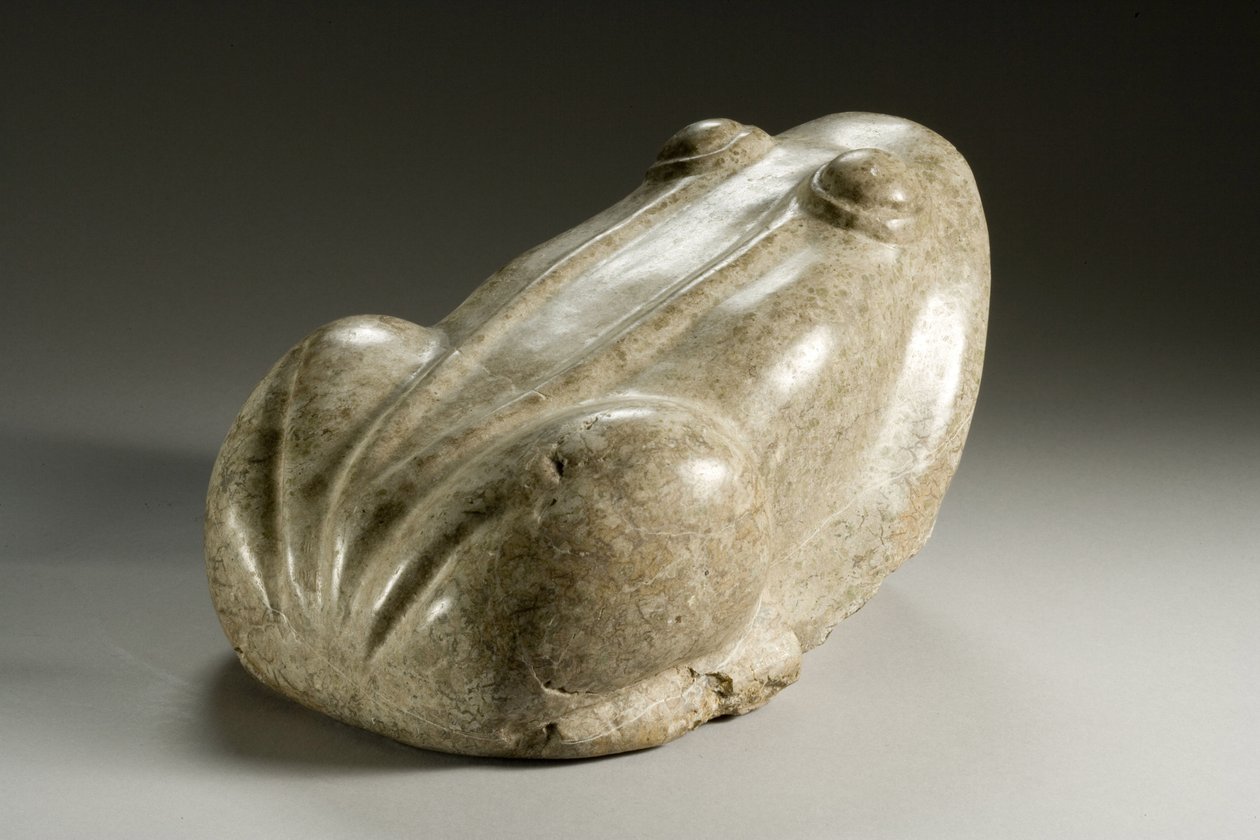 Frog, 3rd-2nd millennium BC (polished stone) by Syrian