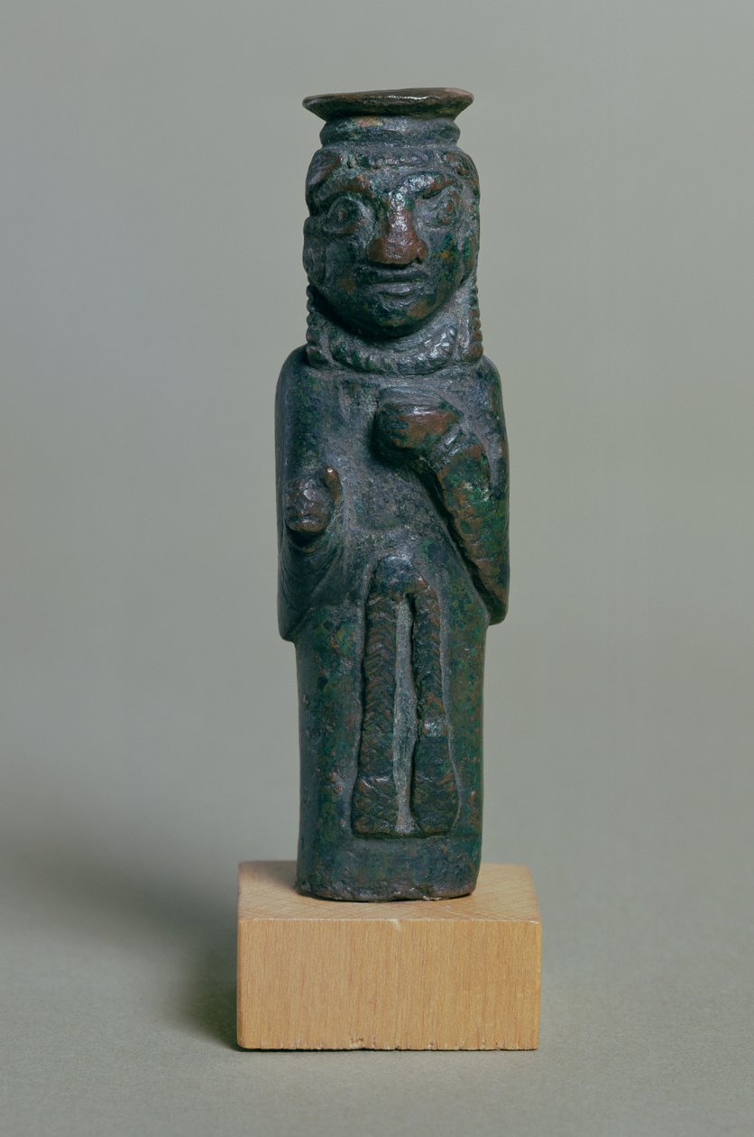 Suriye-Fenike heykelciği (bronz) by Syrian