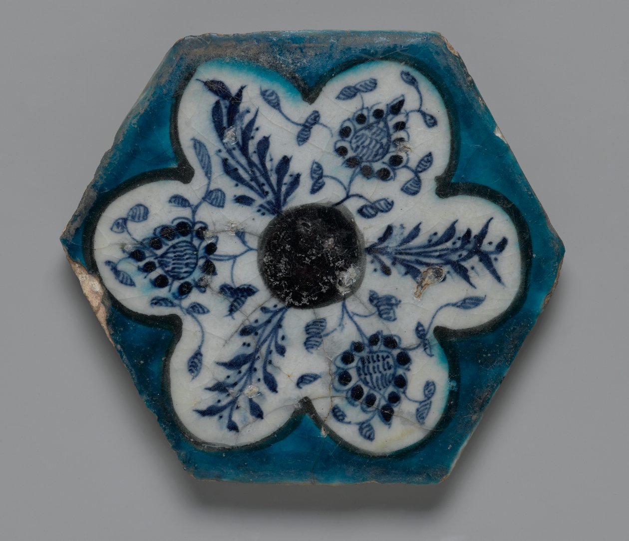 Altıgen karo (seramik) by Syrian School