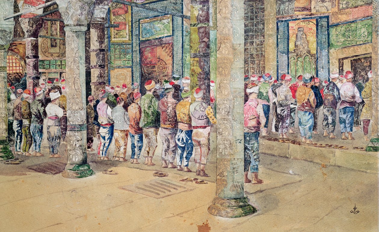 The Hour of Prayer  by Syrian School