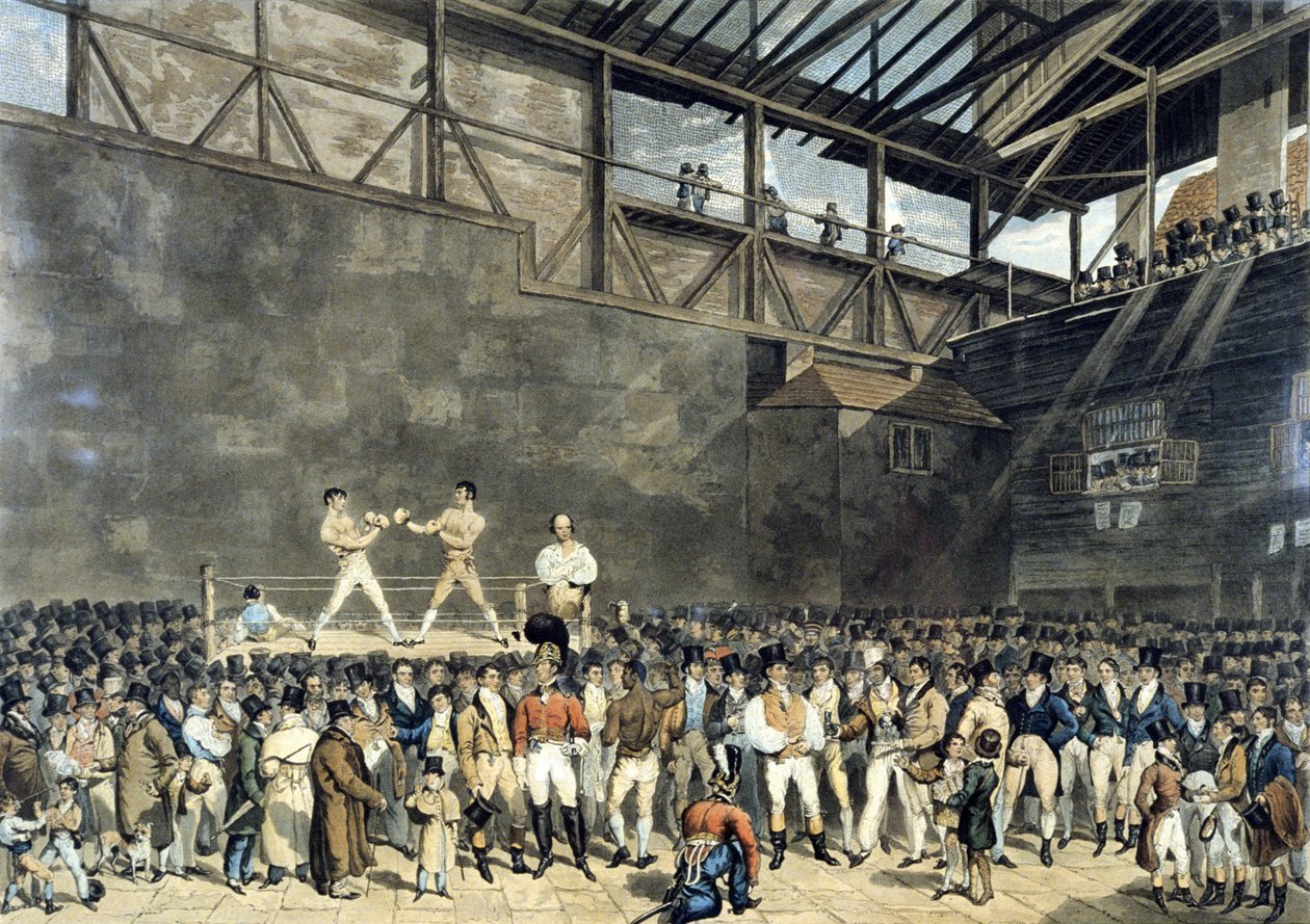 Beşler Mahkemesinin İçi, Charles Turner tarafından oyulmuş by T. (after) Blake