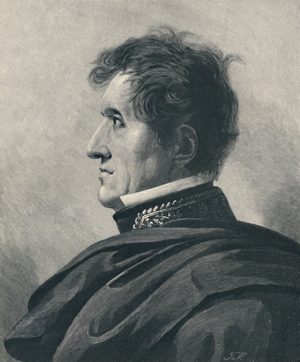 Mareşal Nicolas-Jean-De-Dieu Soult - Dalmaçya Dükü, c1810, 1896 by T. Johnson