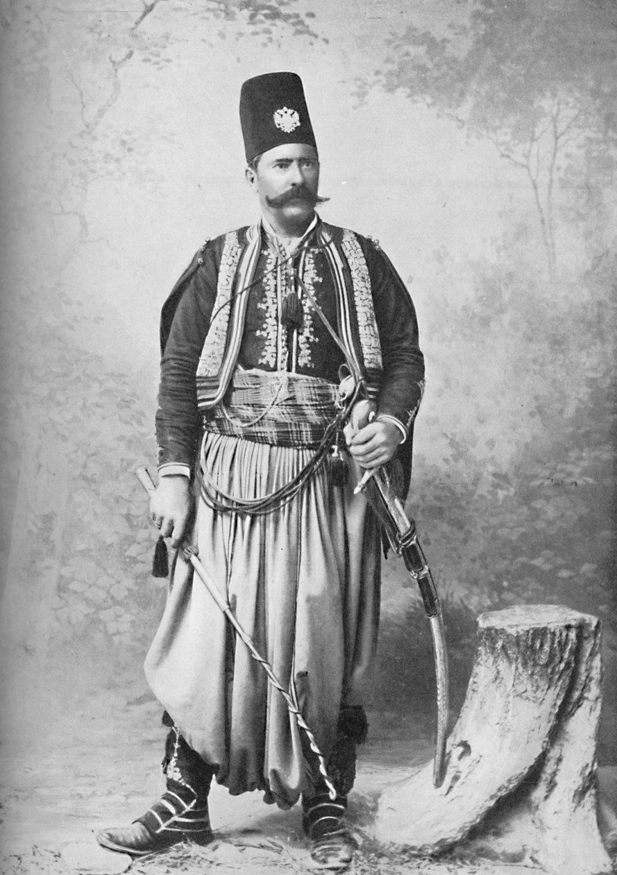 Tam kostümlü bir Suriyeli, 1902 by T. R. Dumas and Son