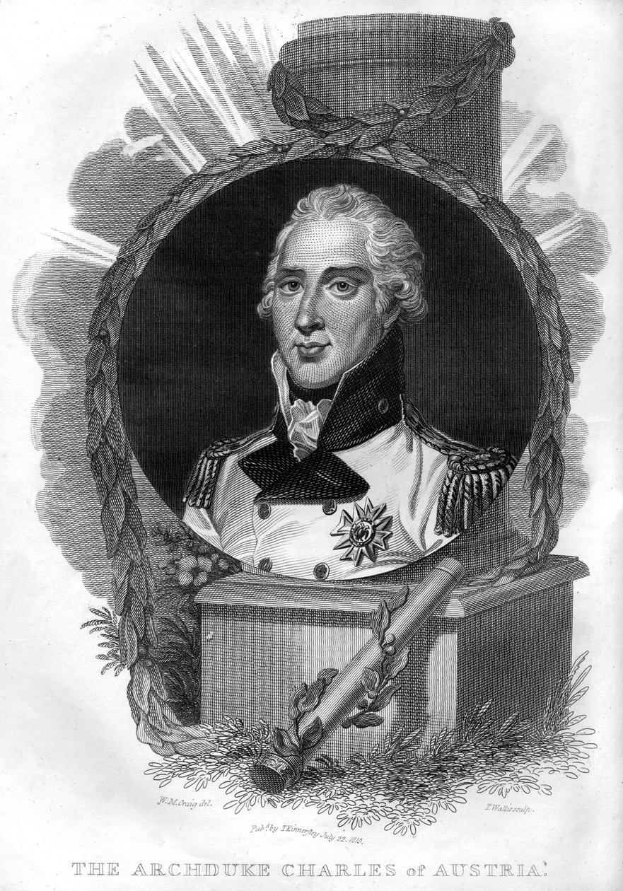 Avusturya Arşidükü Charles 1771-1847, 1816. by T. Wallis