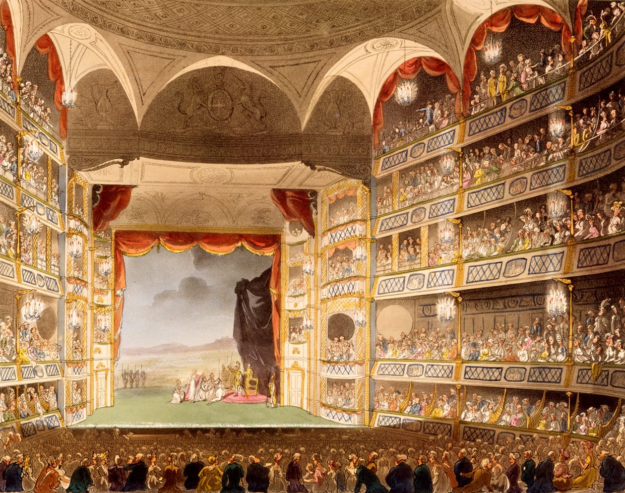 Drury Lane Tiyatrosu, R. Ackermann