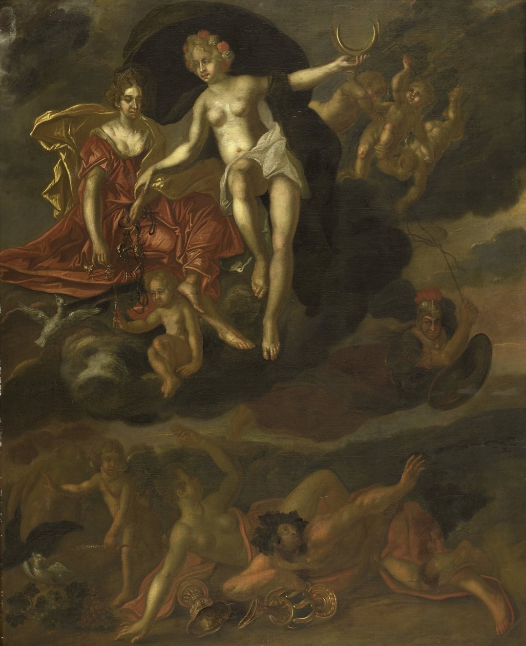 Diana ve Virtus Venüs ve Bacchus
