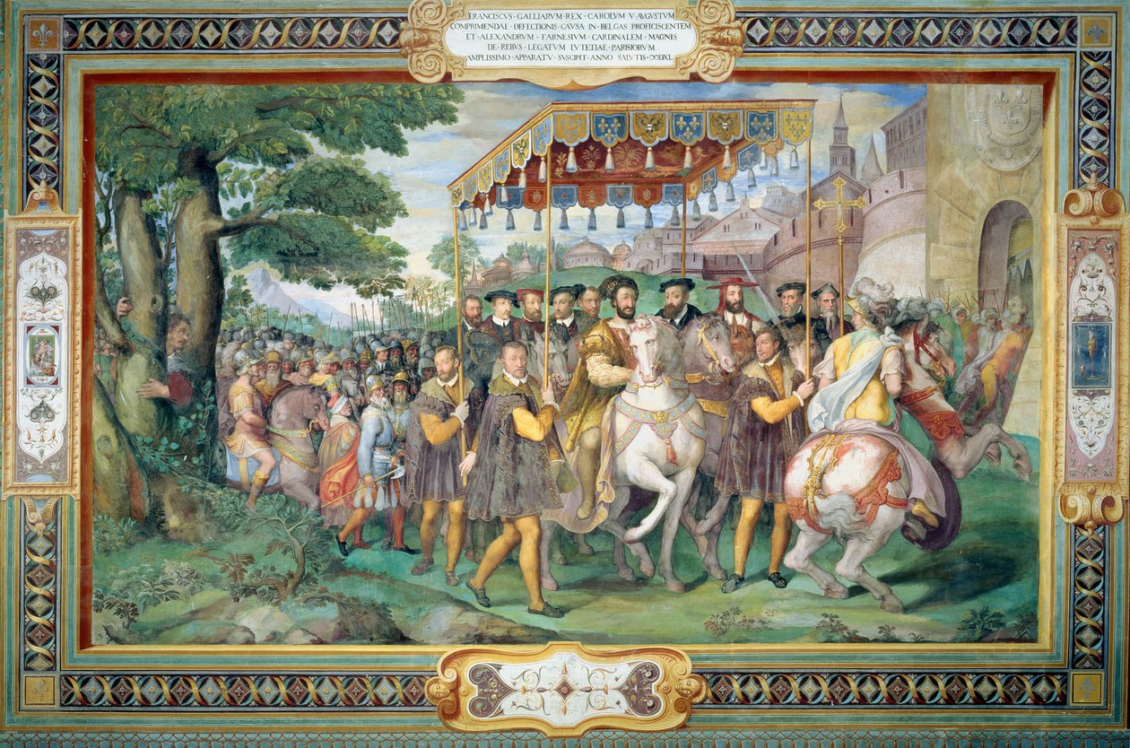 Francis I (1494-1547) ve Alessandro Farnese (1546-92) 1540