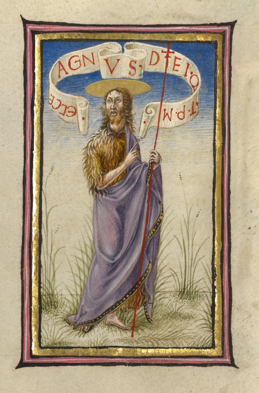 Aziz John the Baptist by Taddeo Crivelli