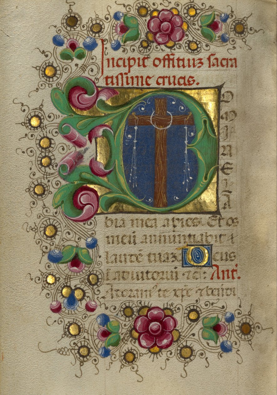 İlk D Haç by Taddeo Crivelli
