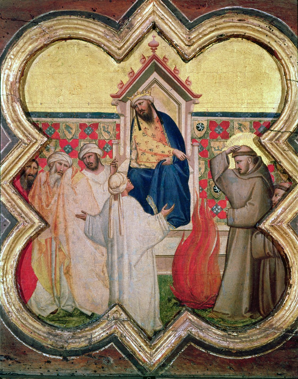 Ateşle Yargılama, St. Francis, 1219