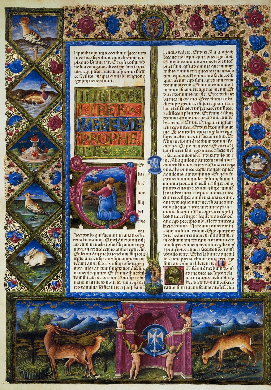 Jeremiah kitabından Incipit, Borso d