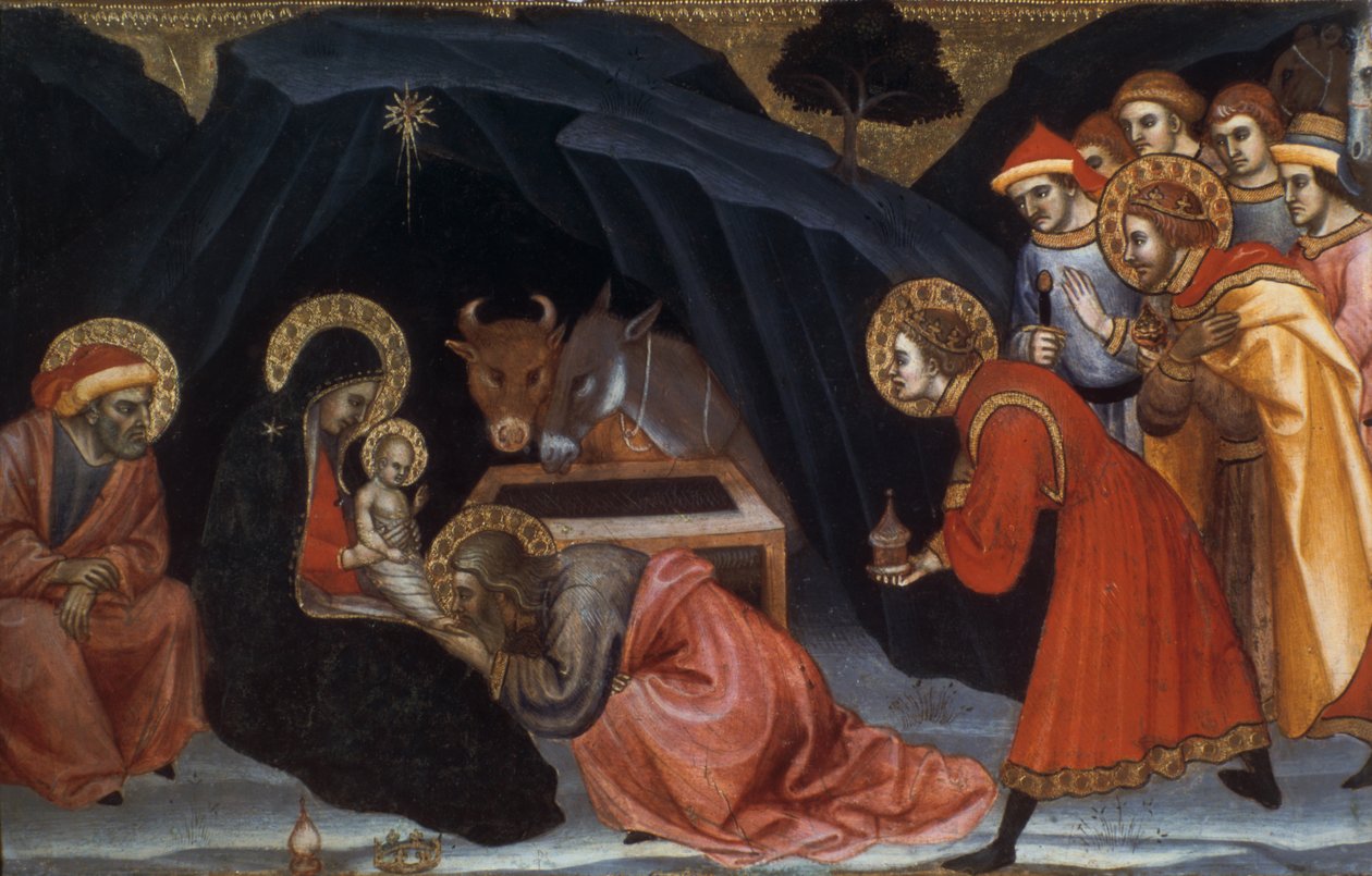 Epifani, 14. yüzyılın sonlarında 15. yüzyıl by Taddeo di Bartolo