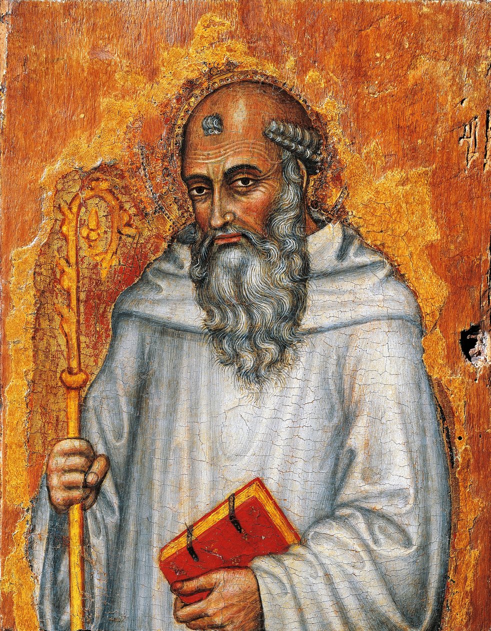 İtalya, Assisi, Saint Benedict by Taddeo di Bartolo