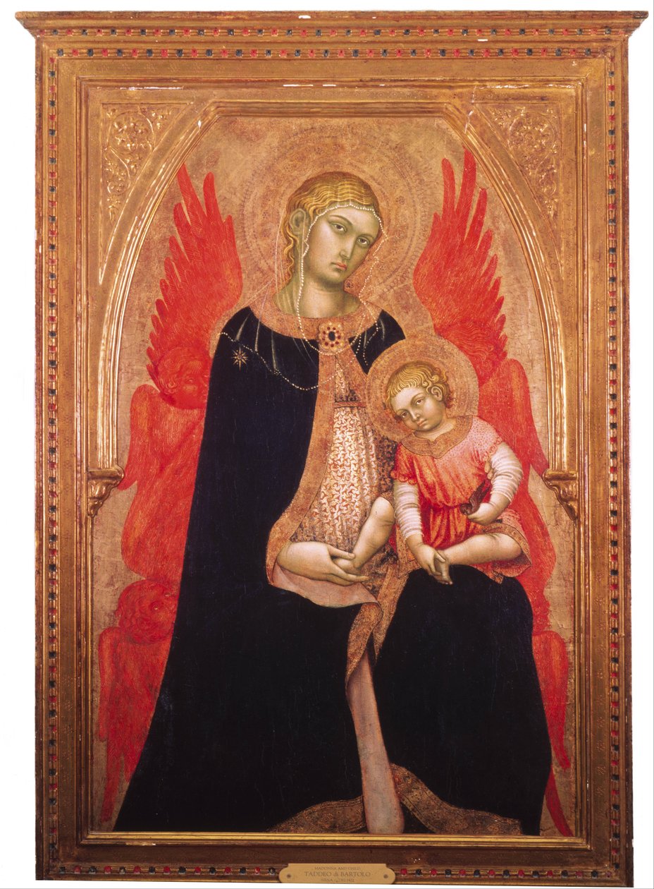 madonna ve çocuk by Taddeo di Bartolo