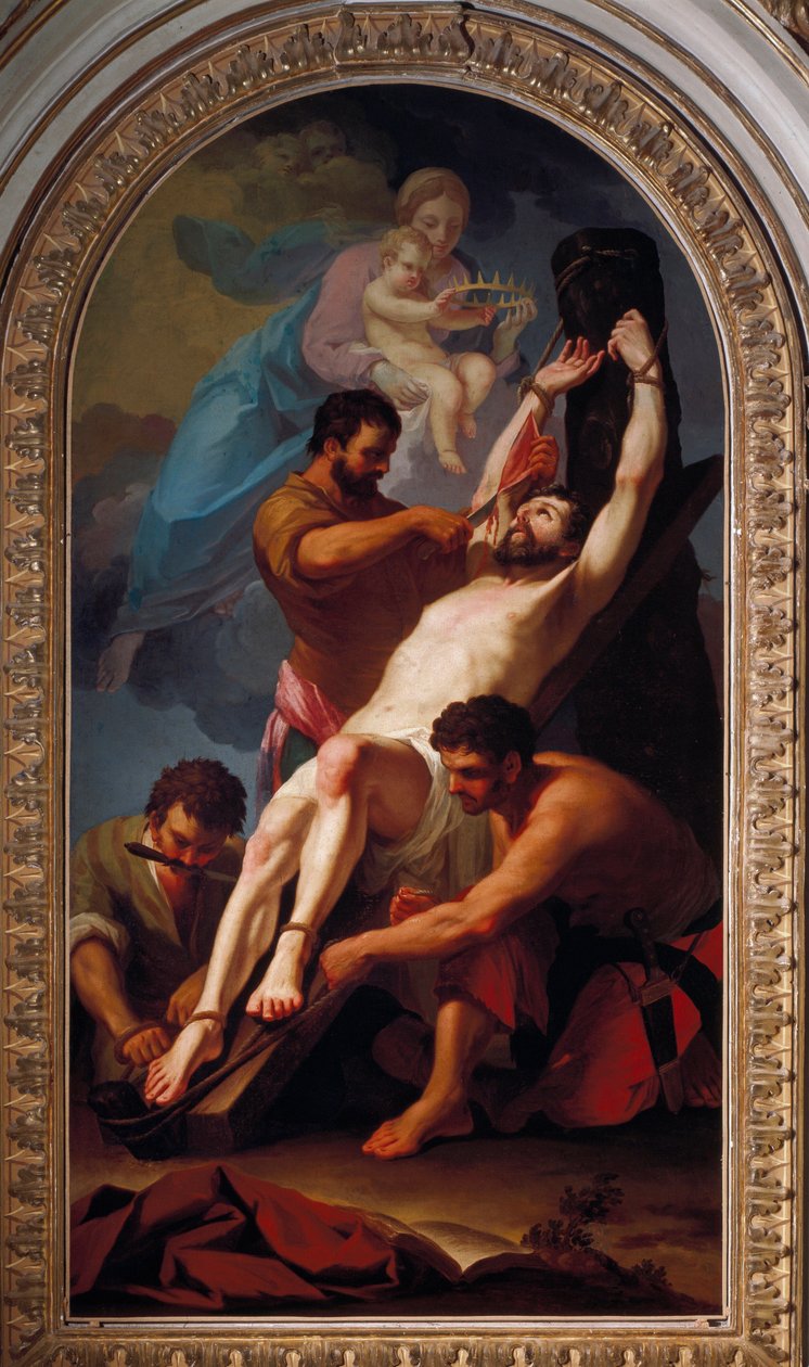 Havari Aziz Barthelemy'nin Şehidi (Resim by Taddeusz (1727 1793) Kuntze