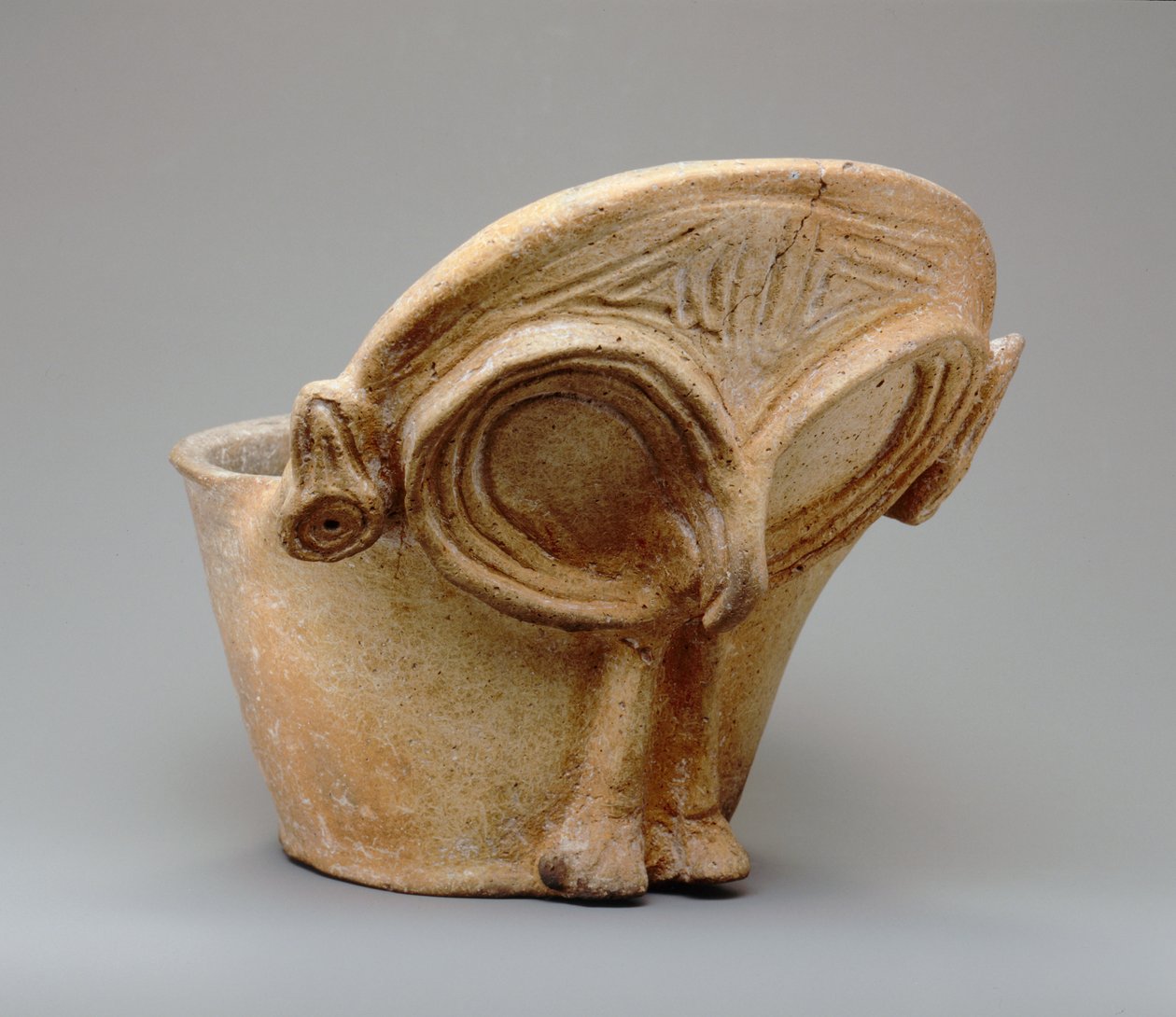 Effigy Kap (seramik) by Taino Culture
