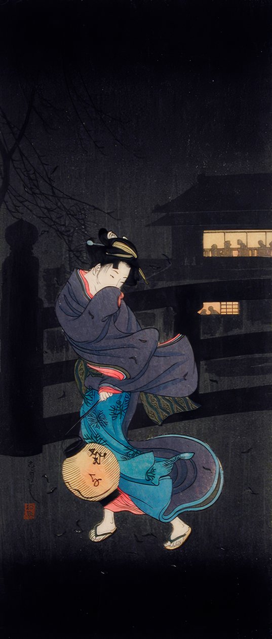 Soğuk kış rüzgarı by Takahashi Hiroaki