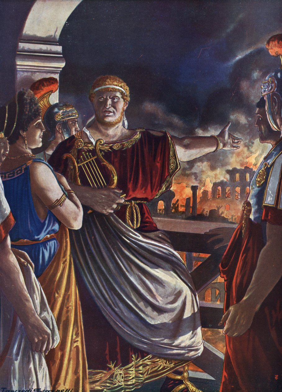Roma Antik Çağı: “” İmparator Nero, Roma