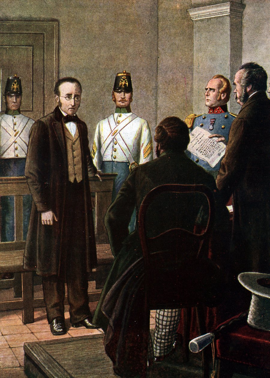 Silvio Pellico (1789 - 1854) ve Piero Maroncelli