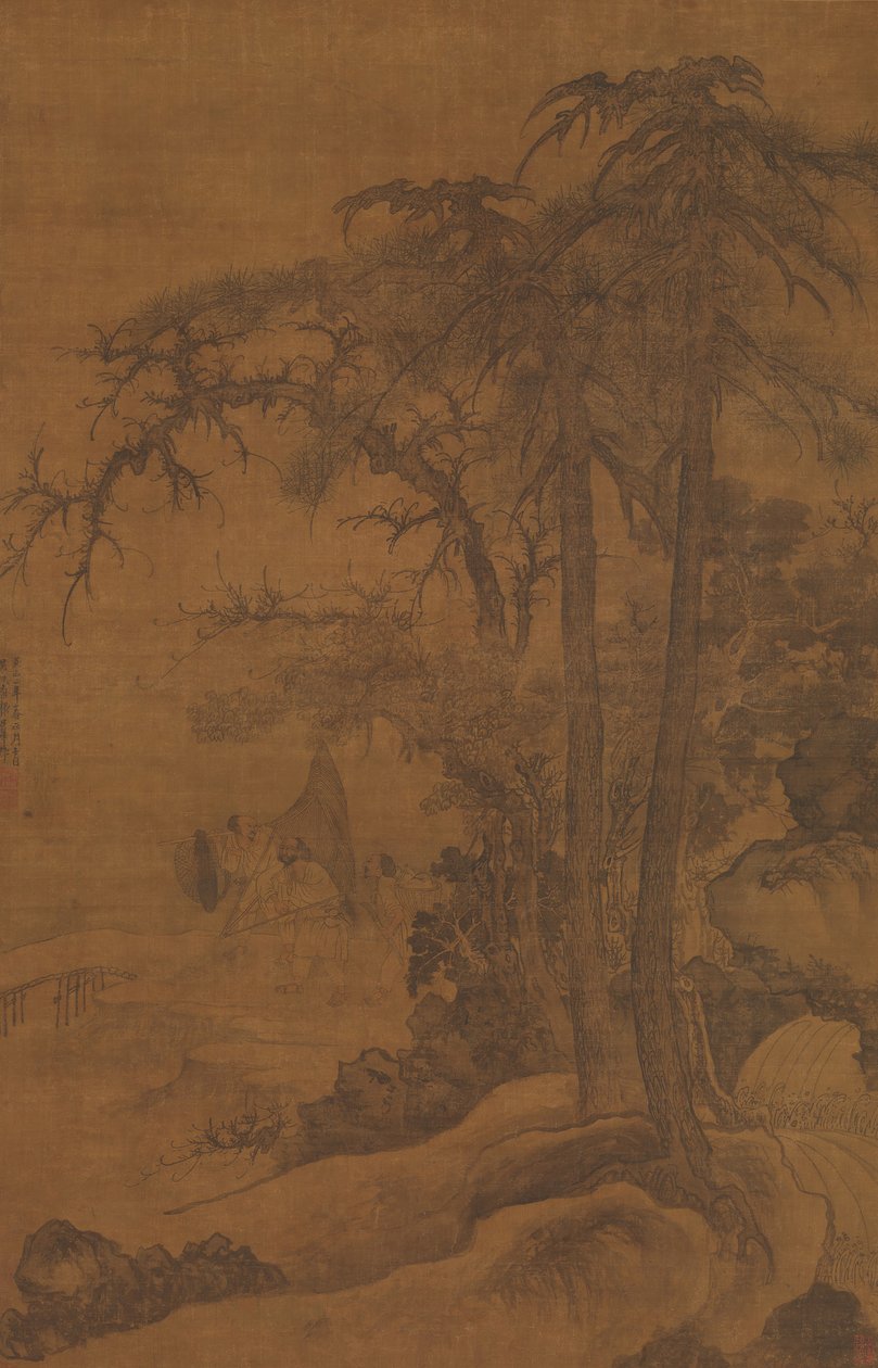 Geri Dönen Balıkçılar, 1342 tarihli. by Tang Di