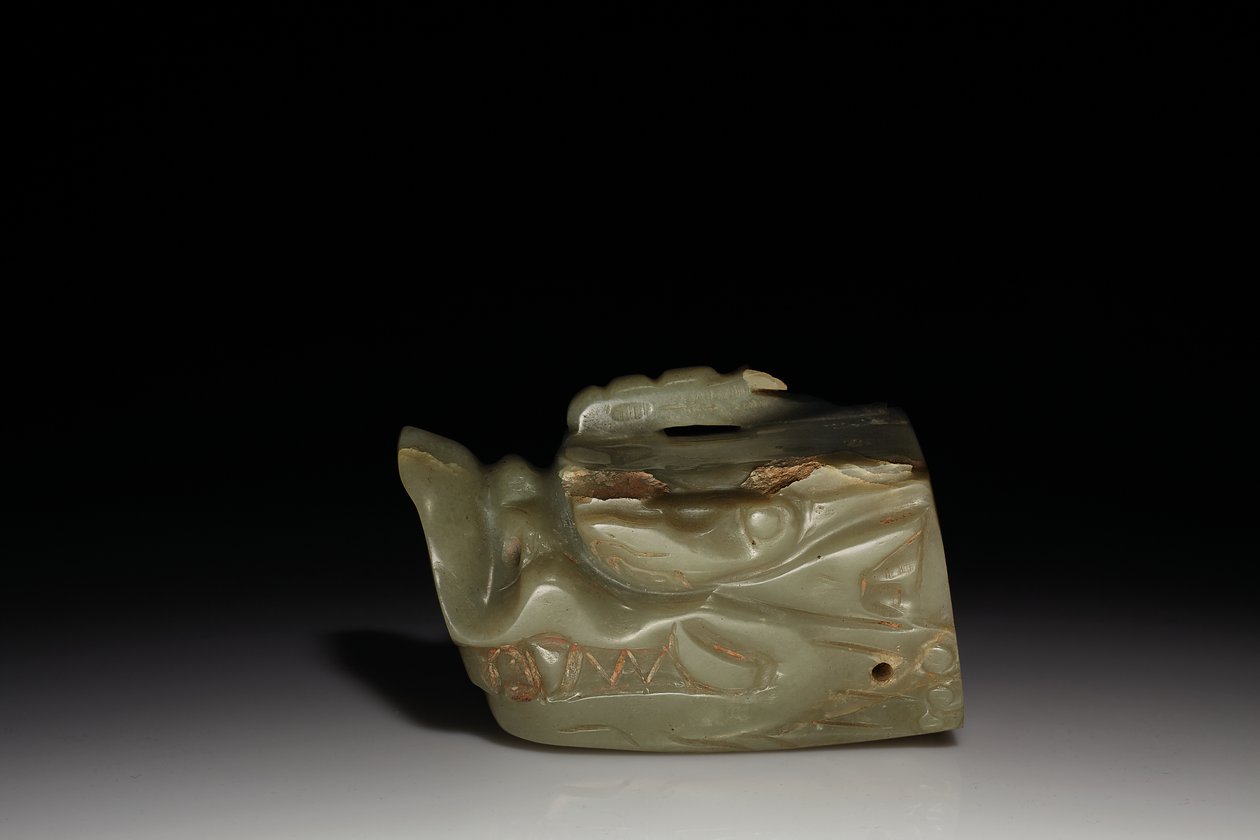Junkunc Yeşim Ejderha Başı (yeşim) by Tang Dynasty Chinese School