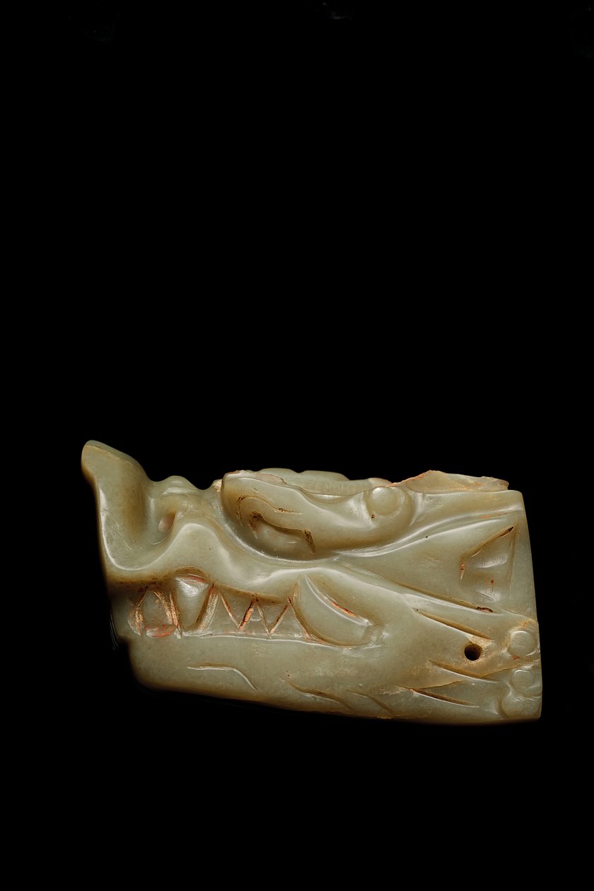 Junkunc Yeşim Ejderha Kafası by Tang Dynasty Chinese School