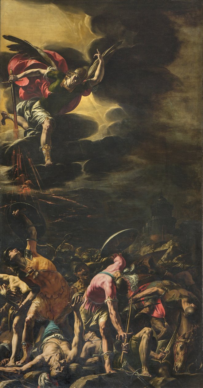 Sanherib Savaşı by Tanzio da Varallo