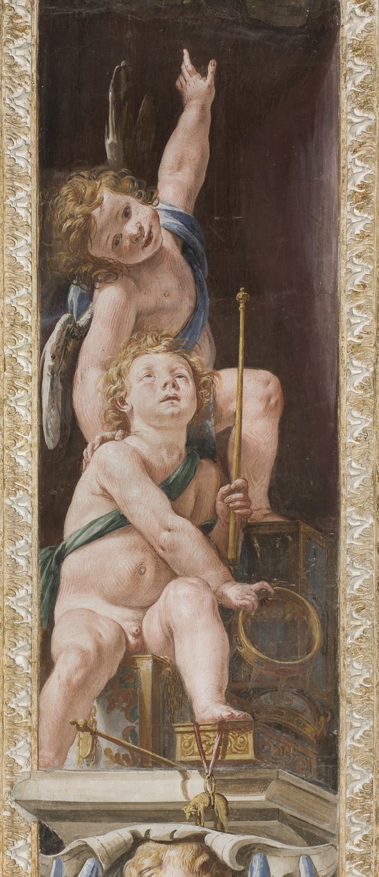 Putti ile Lesene, 1629 by Tanzio da Varallo