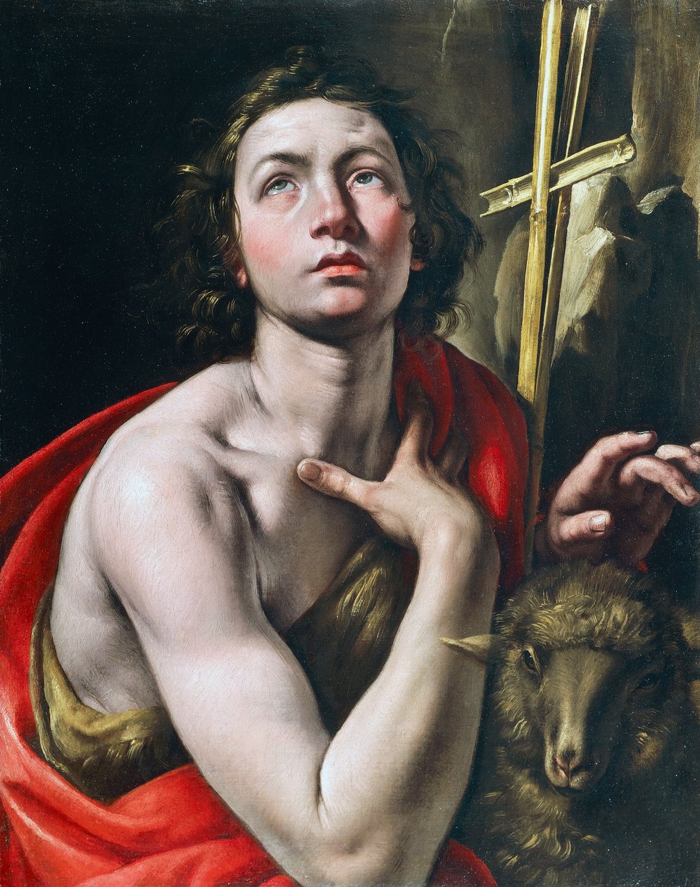Vaftizci Yahya, Tanzio da Varallo (1575-1580 doğumlu, 1632-1633 öldü), tuval üzerine yağlı boya by Tanzio da Varallo