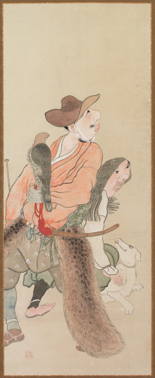 Tür Figürleri, c. 1816. by Tatabe Socho