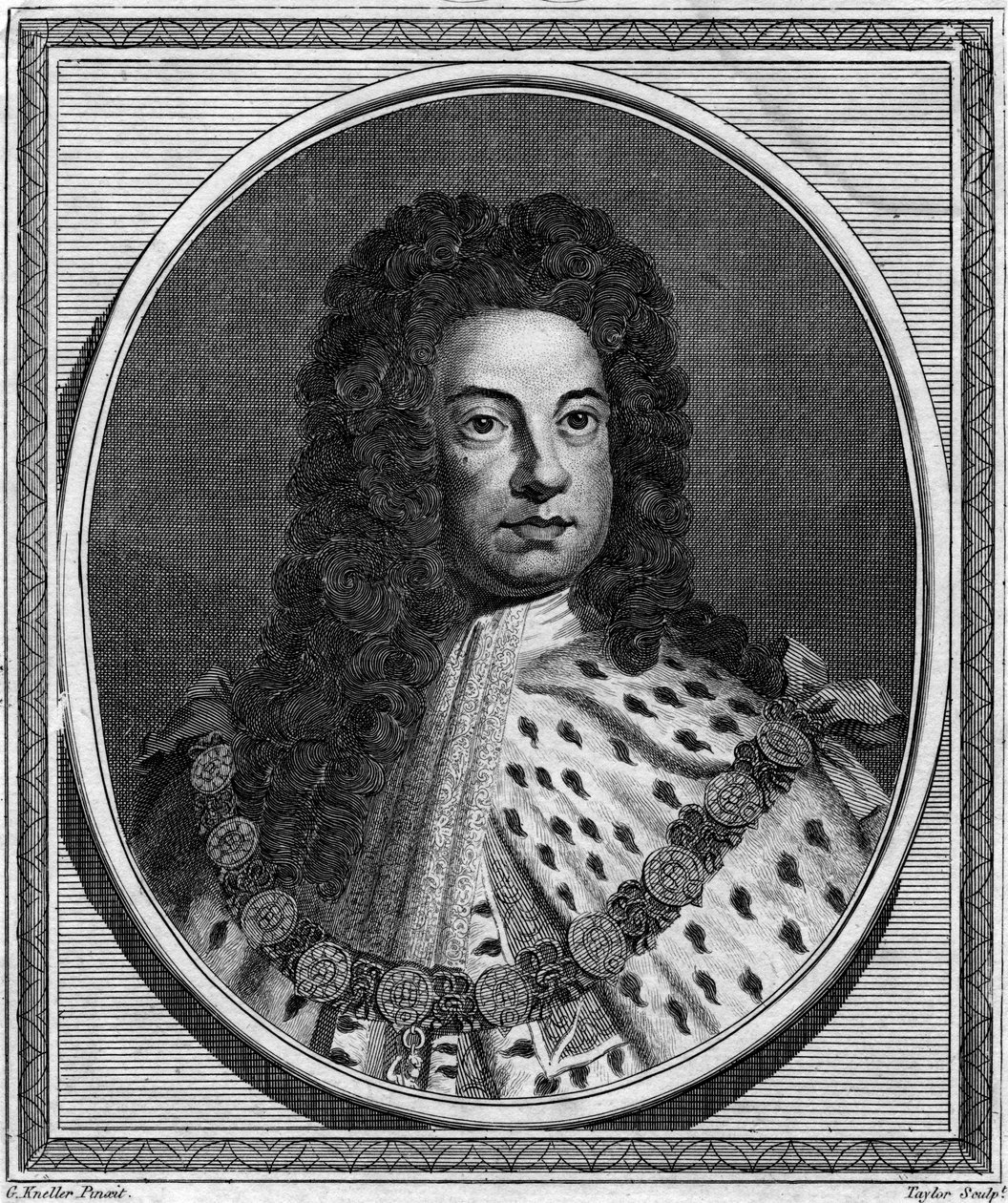 Büyük Britanya George I, 18. yüzyıl. by Taylor