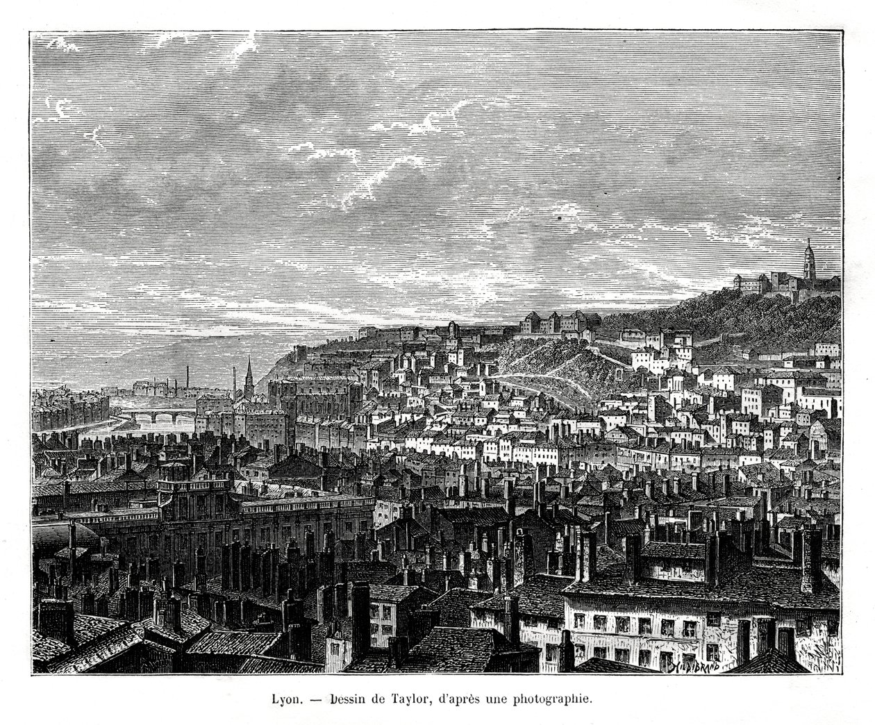 Lyon, Fransa, 19. yüzyıl by Taylor
