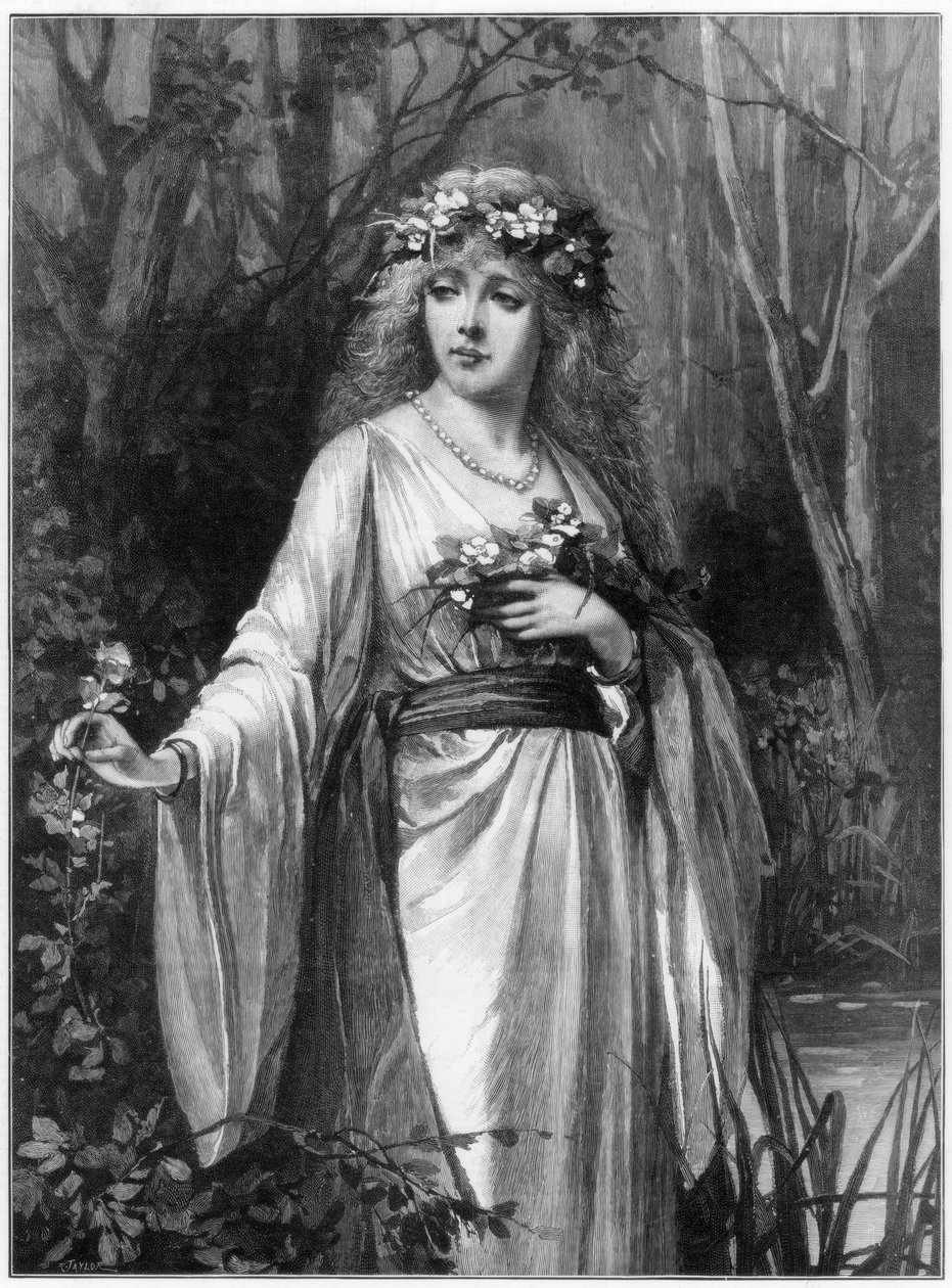Ofelia, 1892 by Taylor