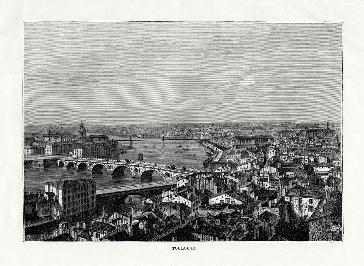 Toulouse, Fransa, 1879 by Taylor